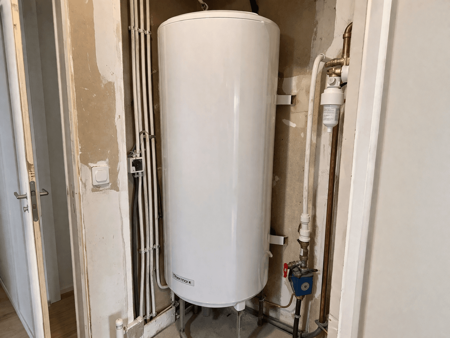 Remise en service d'un chauffe-eau en panne